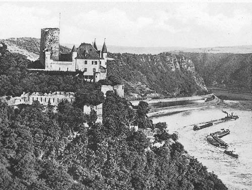 Burg Katz mit Loreley